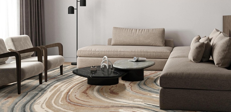 Stylish Carpet for Living Room