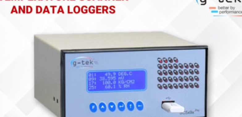 Temperature Data Logger and Temperature Scanner Producer And Supplier in Vadodara – G-Tek Corporation Pvt. Ltd.