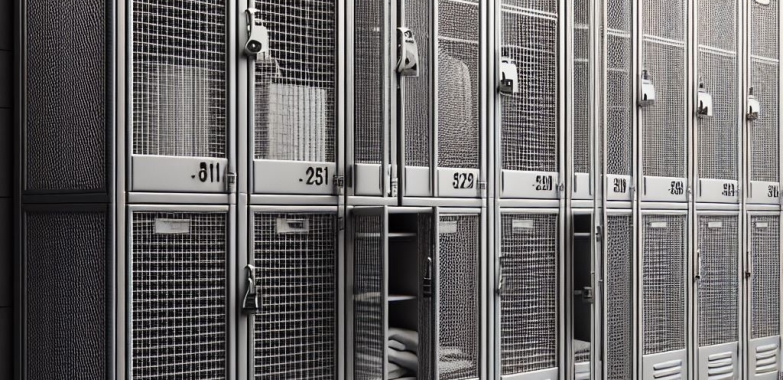 Buy Durable Wire Mesh Lockers for Secure Storage at Shelving Store!