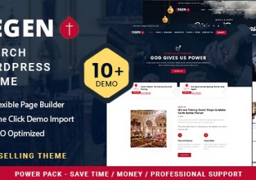 Popular & Top Selling Church WordPress Theme 2023