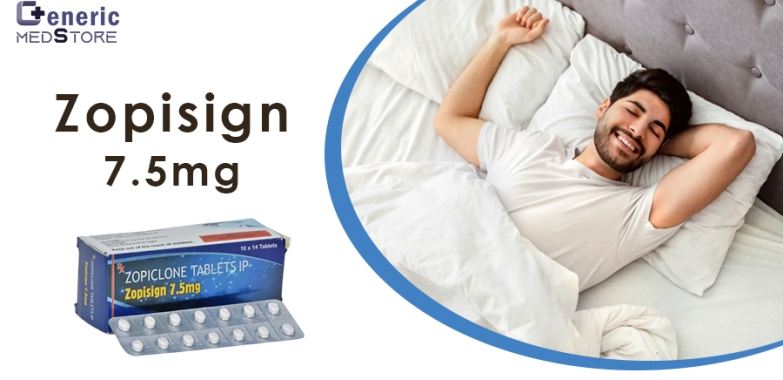 Zopisign 10 mg | Solution To Sleep Disorder | Genericmedsstore