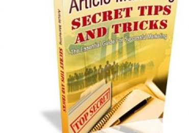 Article Marketing Secret Tips And Tricks