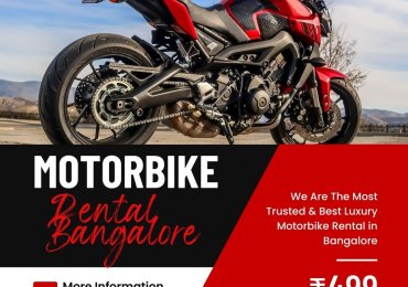 Best bike rental in Bangalore