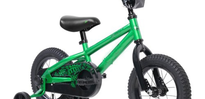 Kids Bike Green/Black
