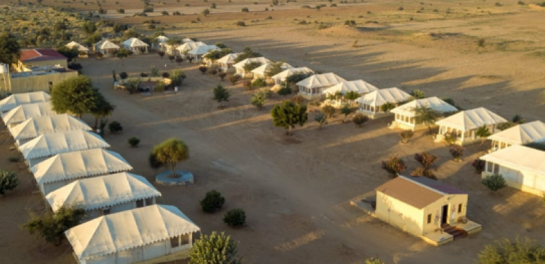 Desert camp in Jaisalmer