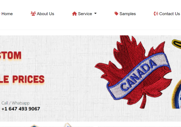 Custom Canada Embroidered Patch Maker