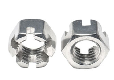 Hex Slotted Nuts