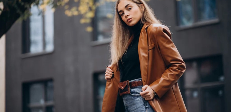 Leather Coat