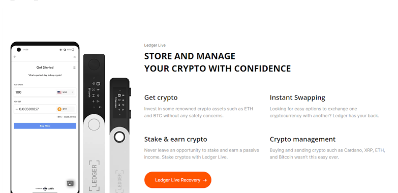Ledger Live Web App | Desktop & Mobile (Web3)