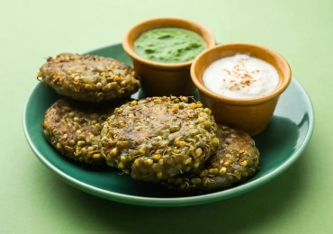 Wholesome snack recipe: Do this fast and engaging moong dal tikki chaat