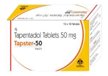 How long does Tapentadol take to start its relieving effect?