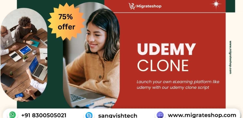 Launch Your Own E-Learning Platform with MigrateShop’s Udemy Clone